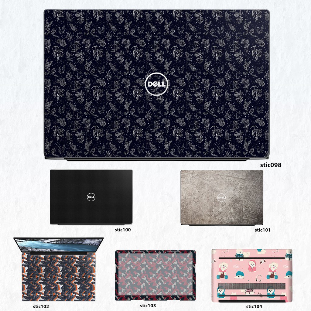 Skin dán Laptop Dell in hình Hoa văn sticker _nhiều mẫu 17