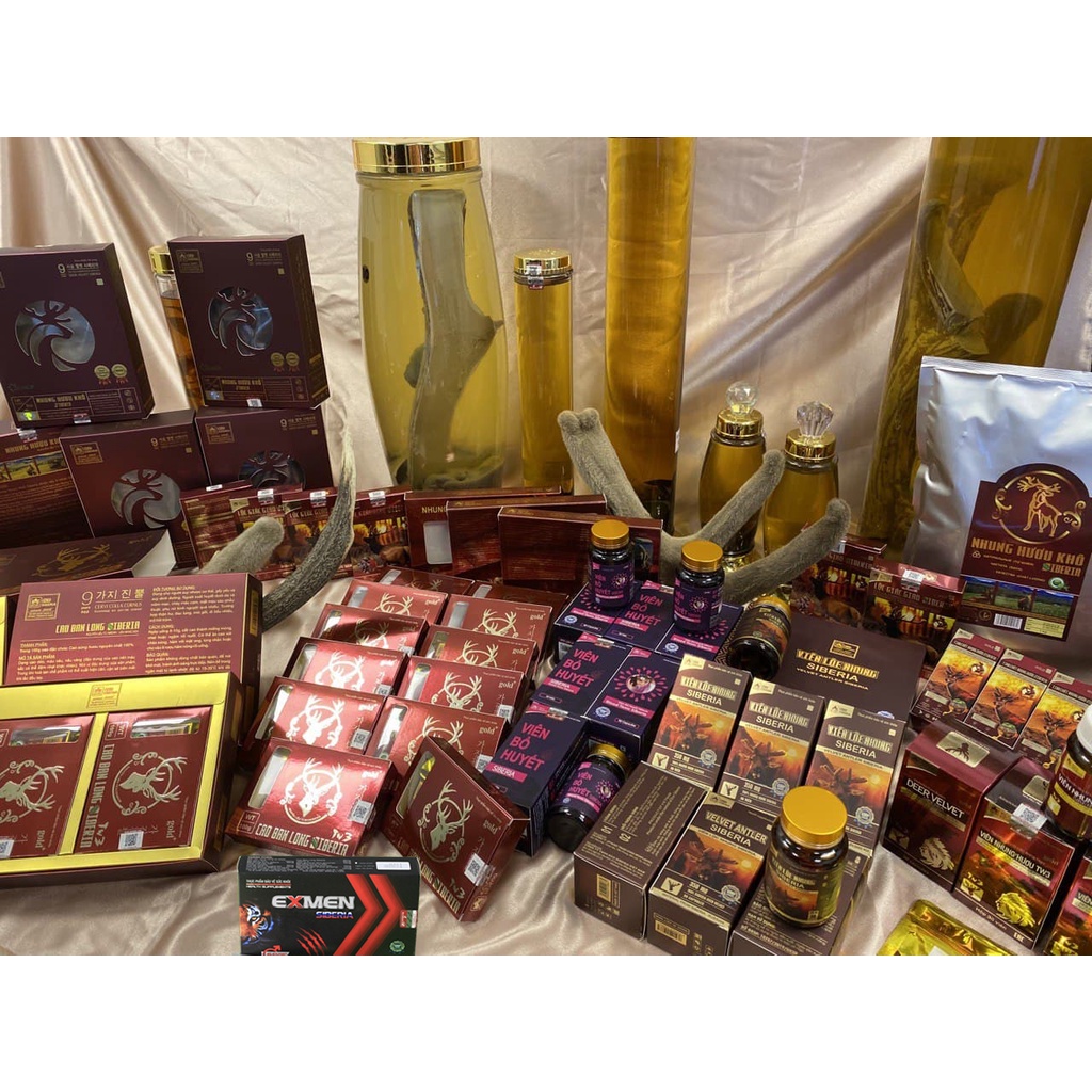 Giúp bổ thận - Sinh tinh - Tăng cường sinh lý nam với EXMEN SIBERIA