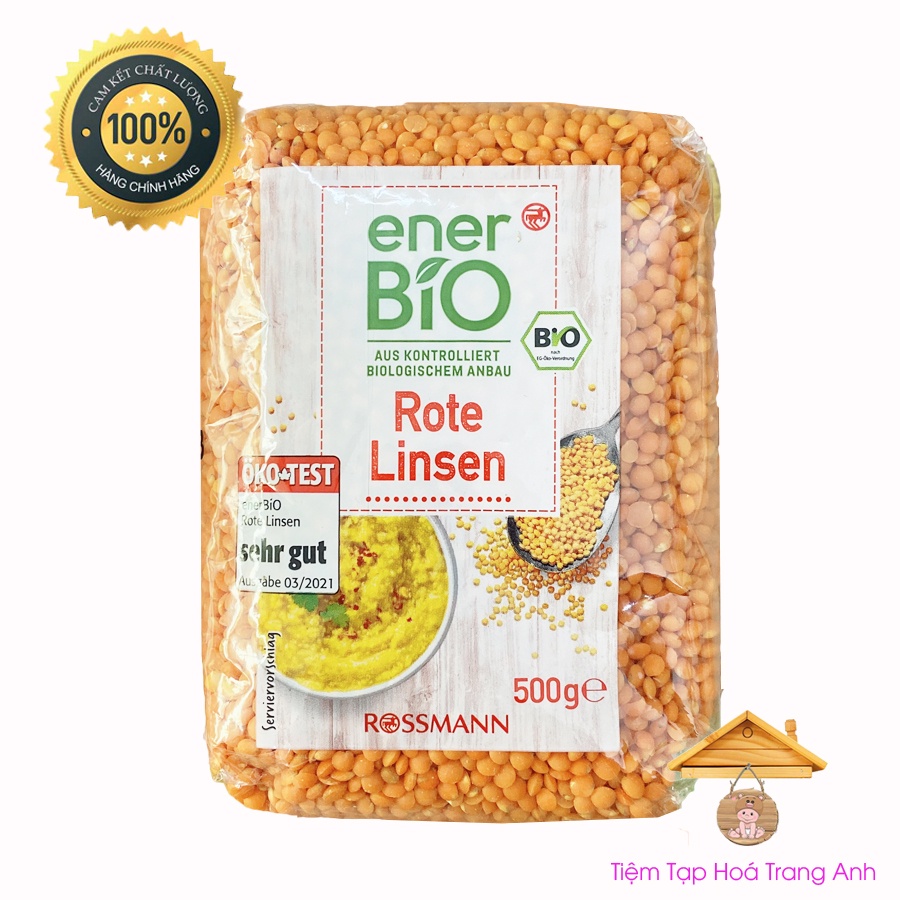 Hạt đậu lăng đỏ ener Bio Rossmann túi 500gr