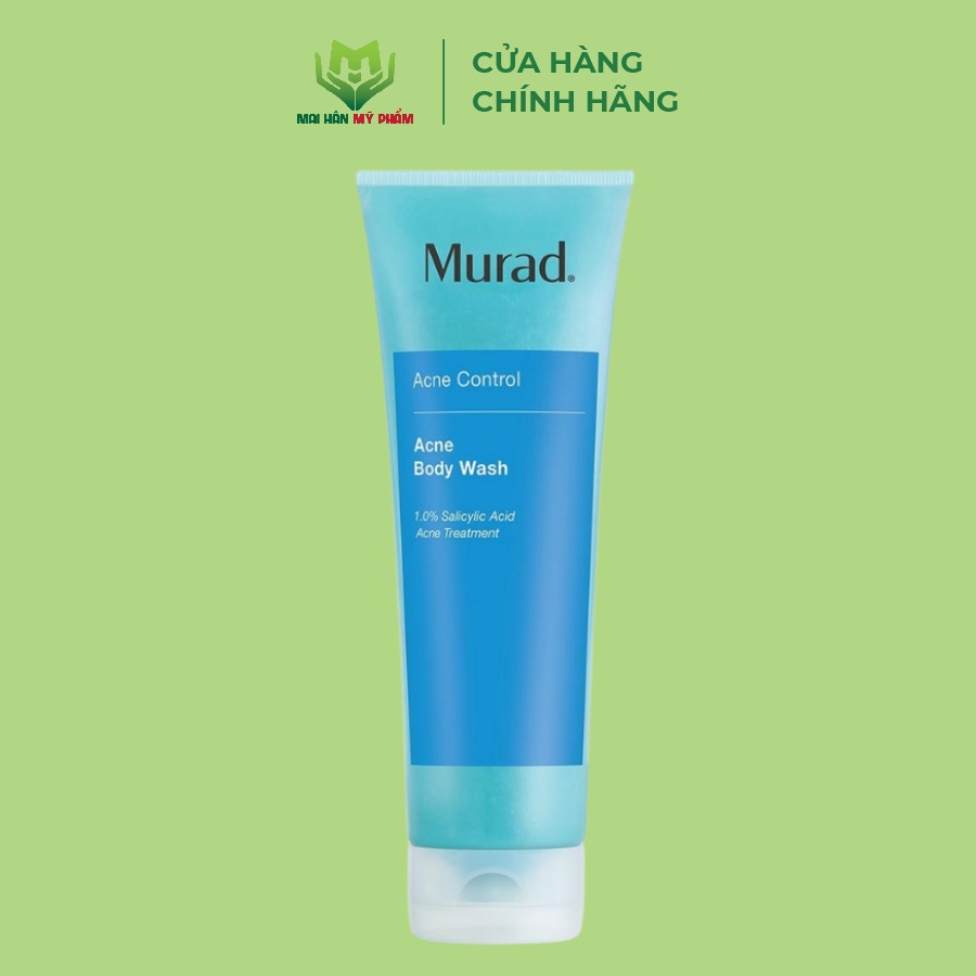 [Mã LT200 giảm 200K đơn 699K] [MPMH] Gel tắm kiểm soát mụn cơ thể Murad ACNE BODY WASH 250ml