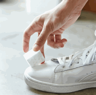 Miếng mút xốp nén Nano dùng cho vệ sinh đánh bóng giày tiện dụng