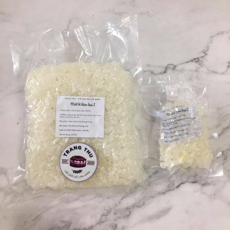 Mứt bí băm hạt lựu 200g - làm nhân bánh Trung Thu