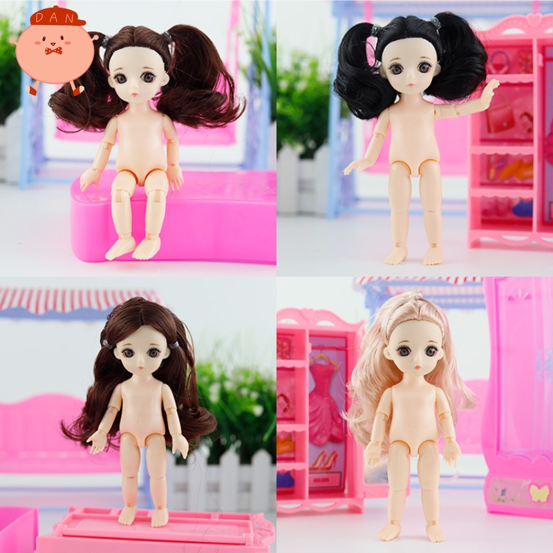 Đồ Chơi Búp Bê Công Chúa BJD 16CM 13 Khớp