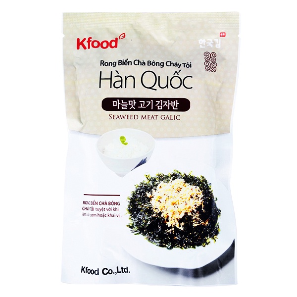 Rong Biển Kfood Chà Bông Tỏi 25G