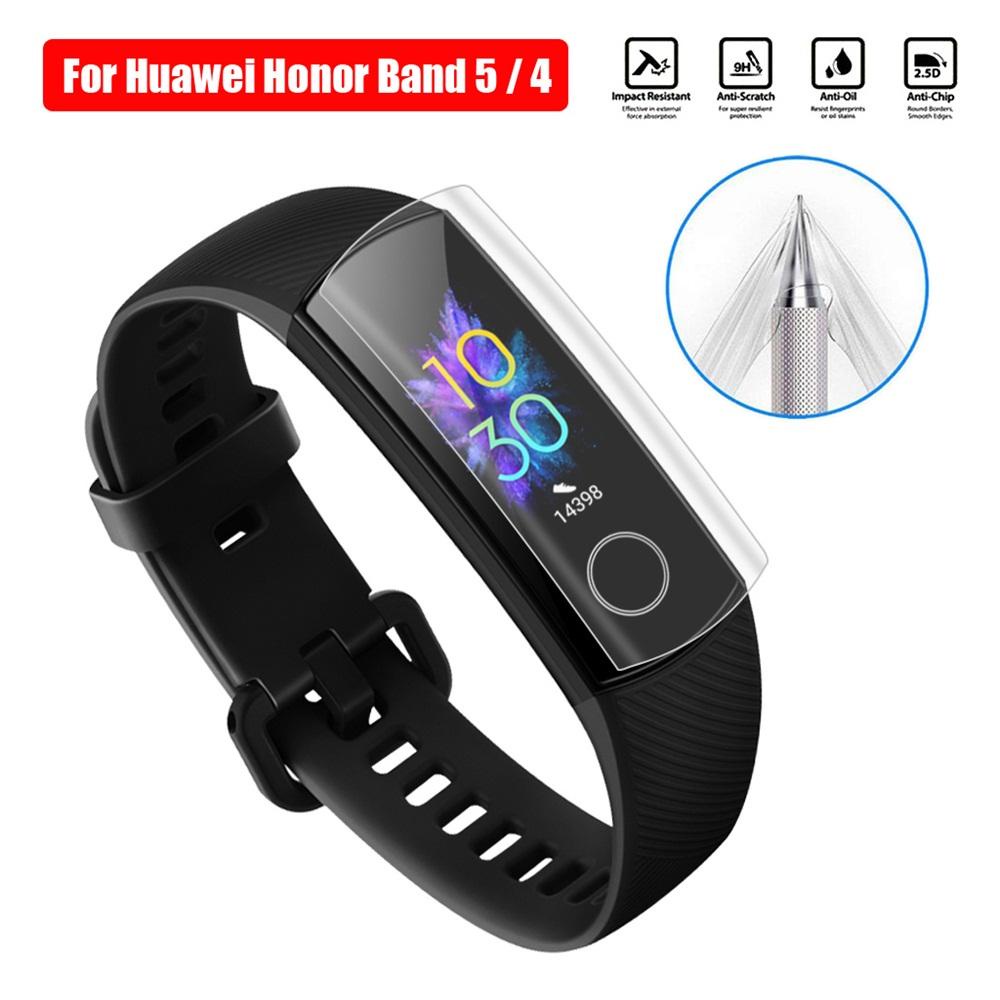 CHOOKEY Miếng Dán Màn Hình Bằng TPU Mềm HD Cho Honor Band 5 4