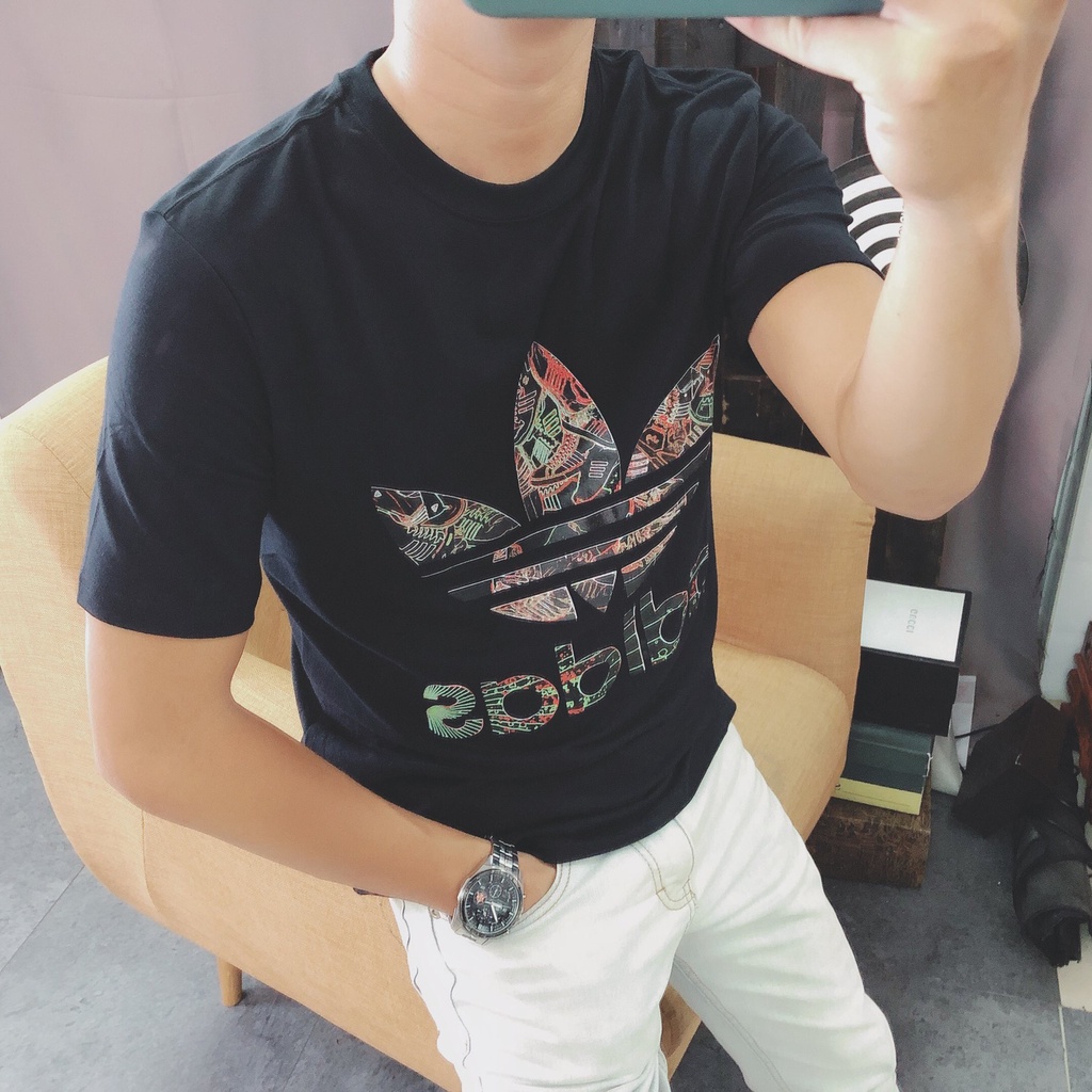 Áo Thun Adidas Nam Nữ Chính Hãng 100% Cotton Mẫu 05