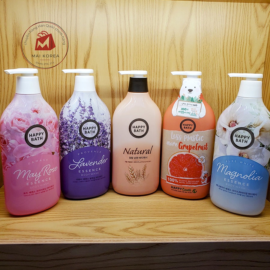 Sữa tắm Happy Bath Hàn Quốc cao cấp