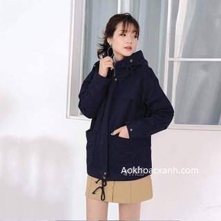 ÁO KHOÁC KAKI NÚT ĐỒNG