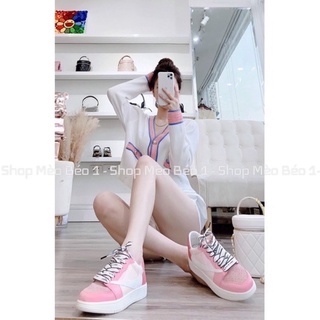 Giày thể thao cn jd hồng fullbox