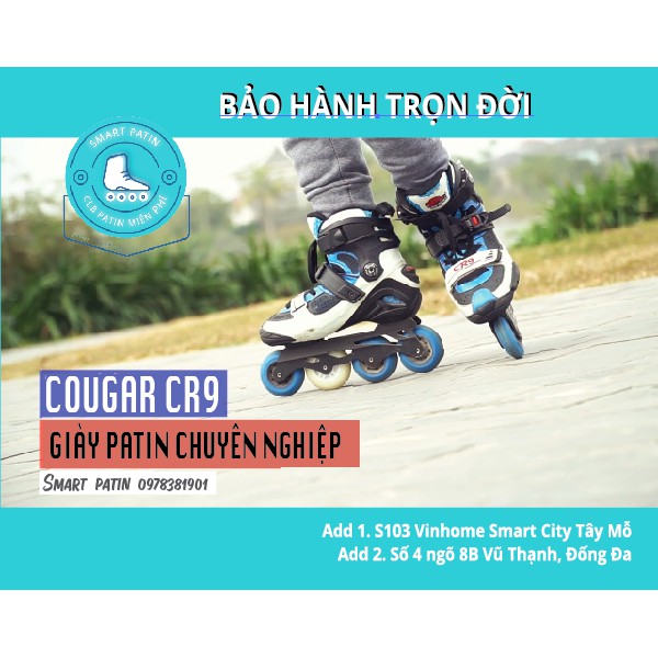 GIÀY PATIN COUGAR CR9 chuyên nghiệp, đẳng cấp