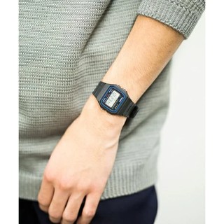 Đồng Hồ Casio Nam Dây Nhựa STANDARD F-91W-1 Chính Hãng