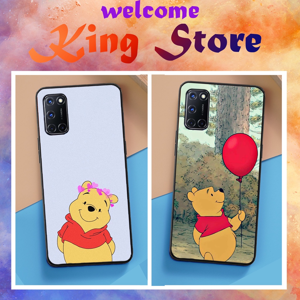 [SIÊU ƯU ĐÃI] Ốp lưng Oppo A52/A53/A92 in hình chú gấu Pooh siêu đẹp, độc, lạ_KINGSTORE.HN_Ốp lưng điện thoại