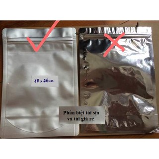 Combo 5 kg túi zip bạc