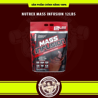 [Quà] Sữa Dinh Dưỡng tăng cân nhanh Nutrex Mass Infusion 12 lbs (5.6kg) Authentic 100%