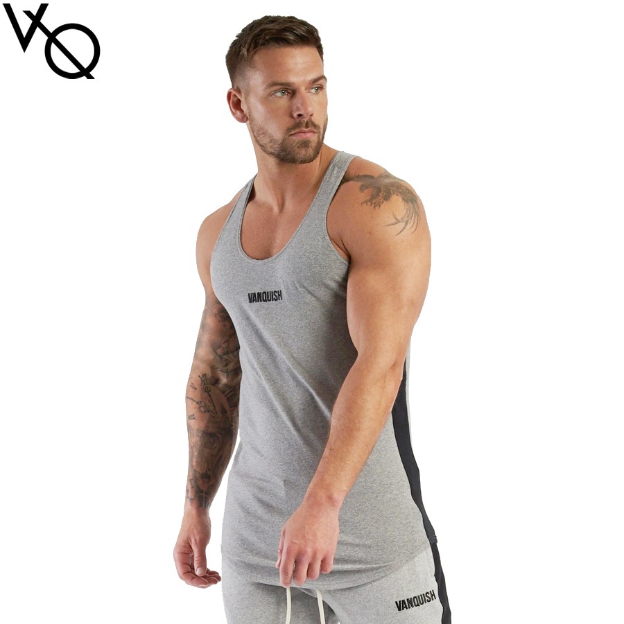 Áo Ba Lỗ Thể Thao Bằng Cotton Thoáng Khí Cho Nam