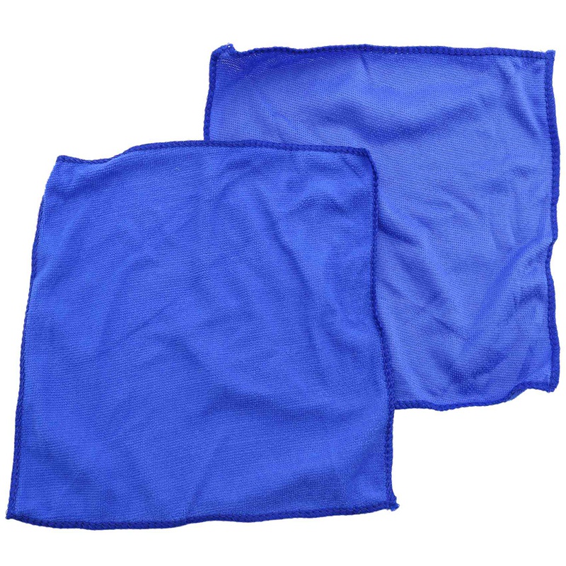 Set 10 khăn lau xe hơi chất liệu mềm mại thấm hút cỡ 30x30cm