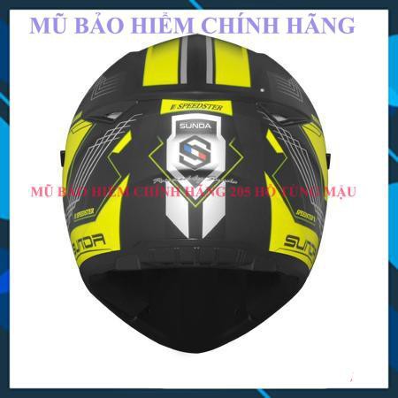Mũ bảo hiểm fullface SUNDA 821 tem BH2