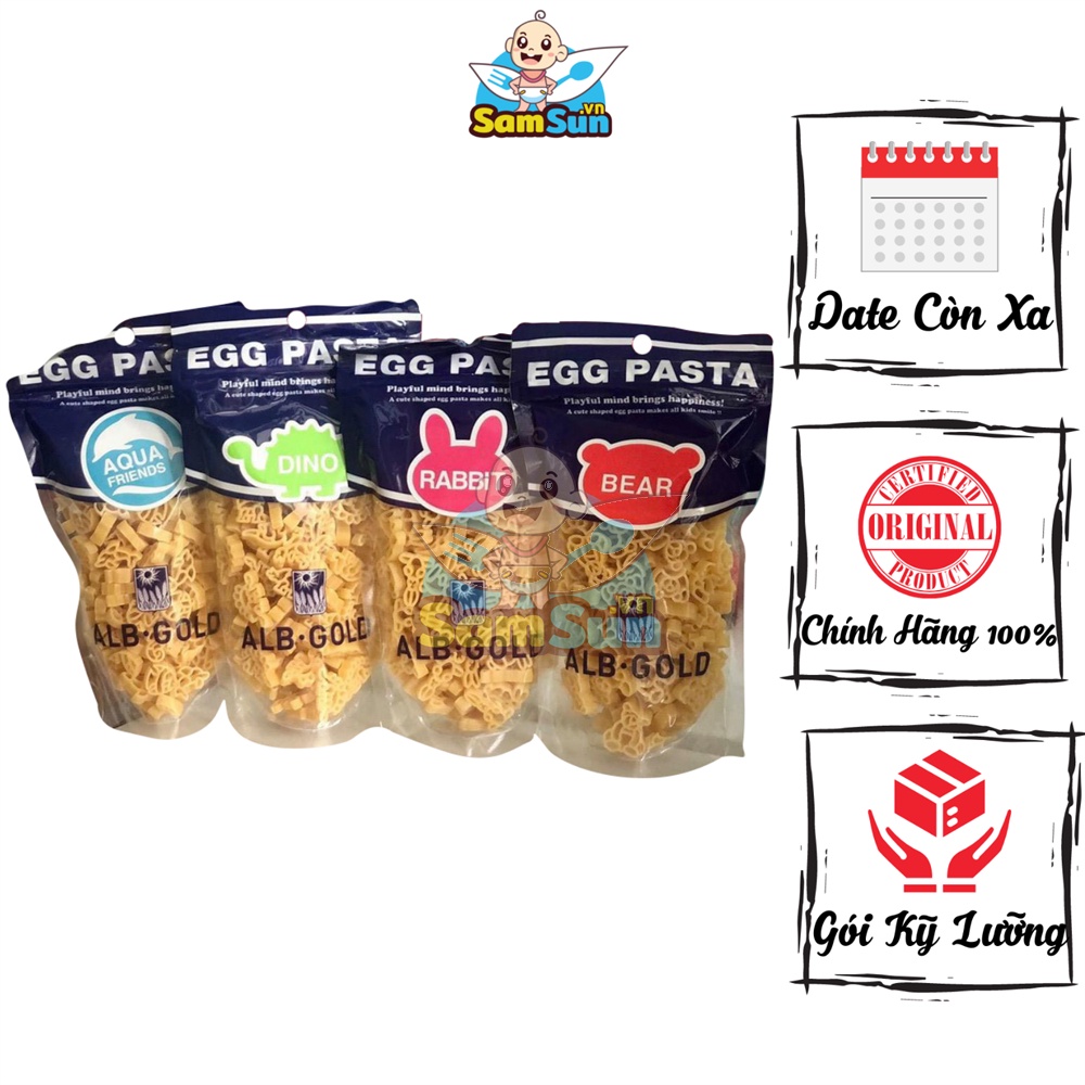 Nui trứng Egg Pasta [Date 1/2023 ] hàng Nhật các hình cho bé