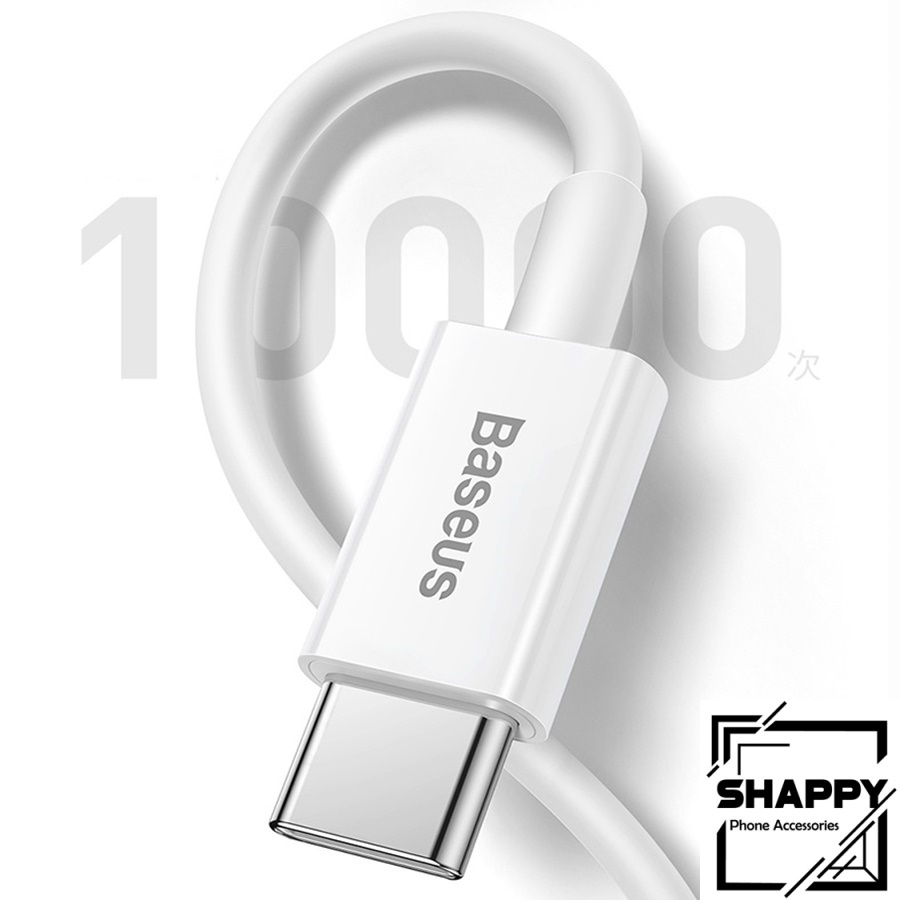 Dây Sạc Nhanh 20W Baseus TypeC To IPhone - Bảo Hành 06 Tháng [Shappy Shop]