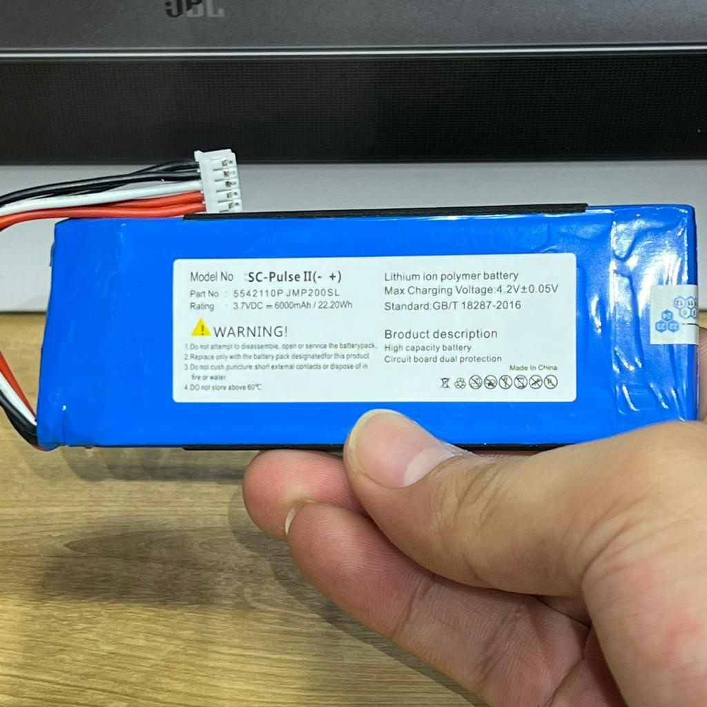 Pin loa Bluetooth JBL Pulse 2 - Dung lượng chuẩn hãng
