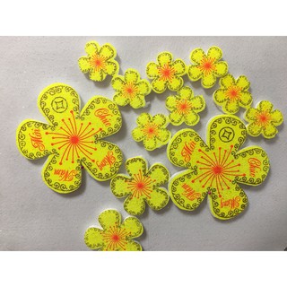 Tết - mai xốp mẫu t3 trang trí tết - bịch nhiều kích thước