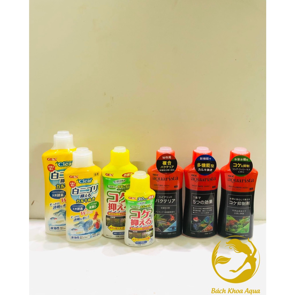 Gex Best Liquid Premium - Chế phẩm diệt rêu làm trong nước bể cá