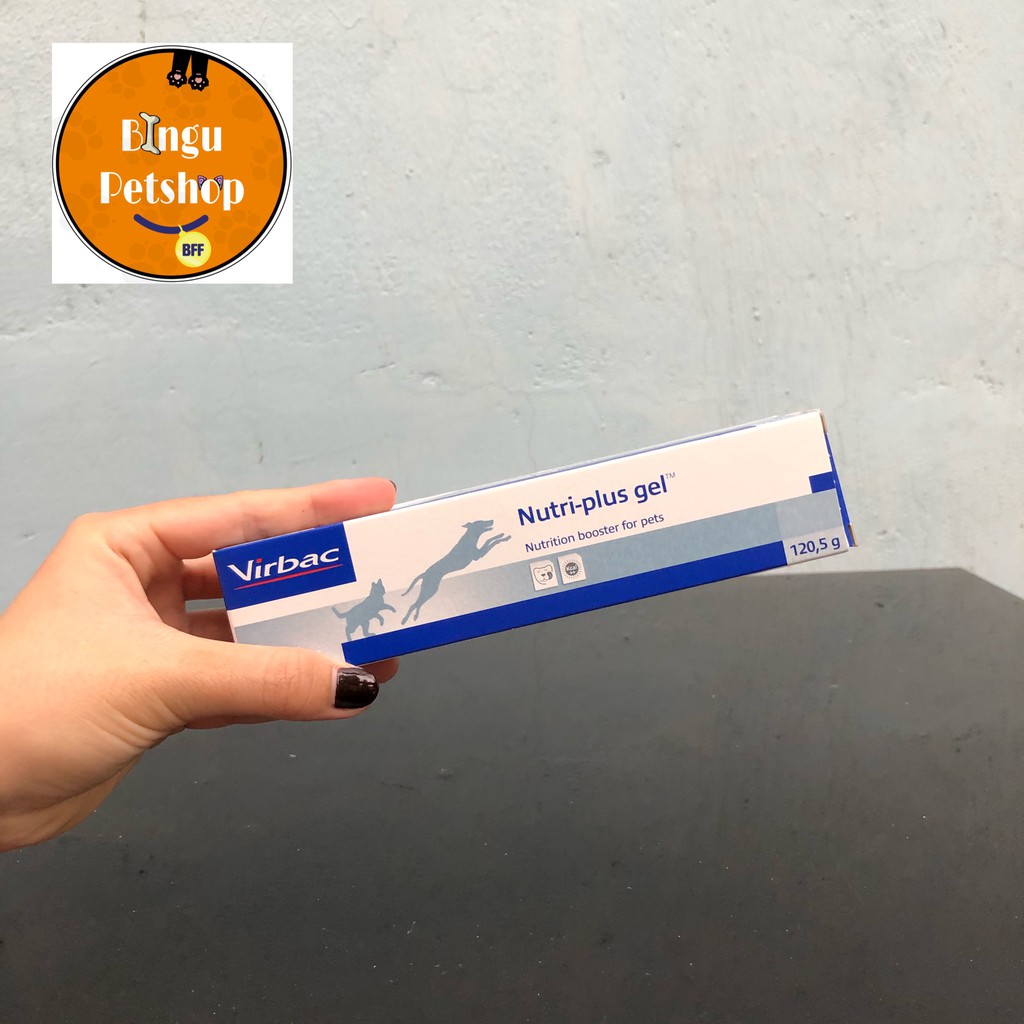 (Hình tự chụp) Nutri plus gel- gel bổ sung dinh dưỡng cho chó mèo nhập khẩu Pháp - đặc biệt thú kén ăn và thú đẻ