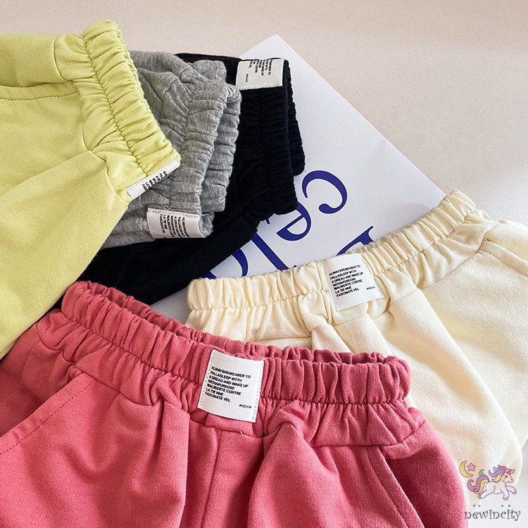 Quần short thể thao phong cách Hàn Quốc cho bé