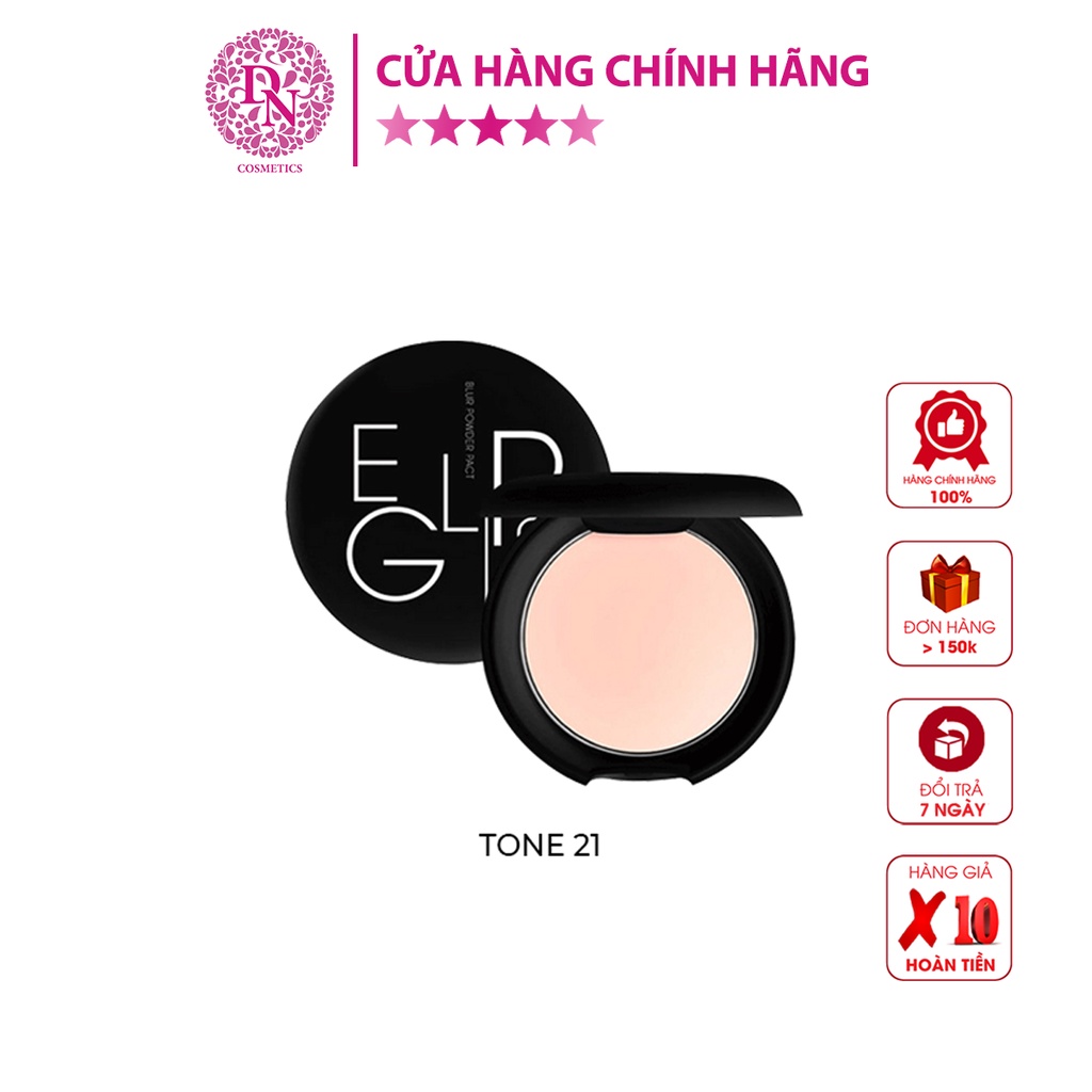 Phấn Phủ Dạng Nén Kiềm Dầu Eglips Blur Powder Pact Màu Đen 8g