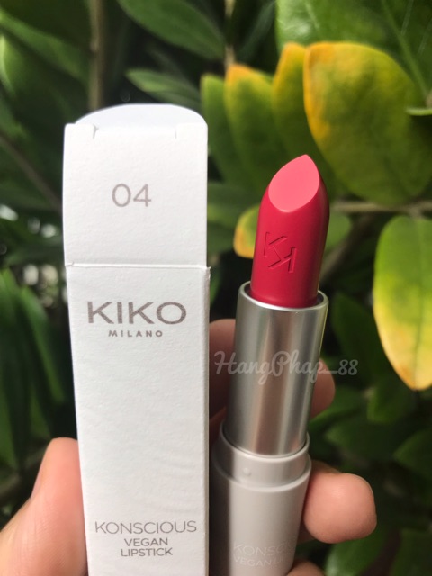 Son hữu cơ Kiko Konscious Vegan lipstick Bill Pháp | BigBuy360 - bigbuy360.vn