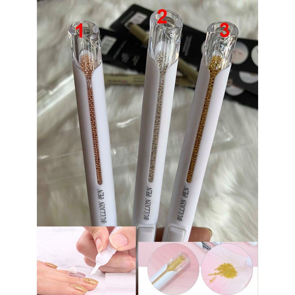 Bút Thả Bi Trang Trí Móng, Thao Tác Nhanh - Lẻ 1 Cái