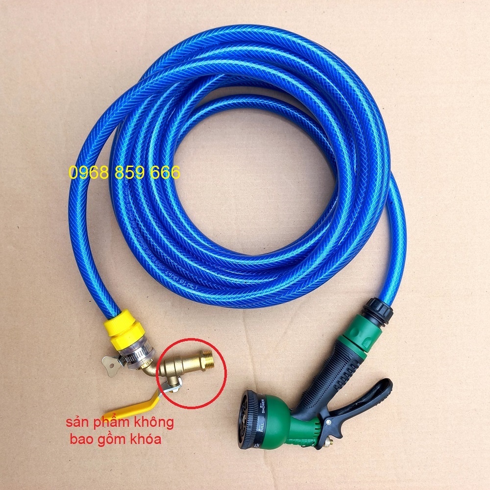 Vòi xịt rửa xe tăng áp lực ,vòi tưới cây gia đình  ,lắp cho vòi nước nhà tiện dụng