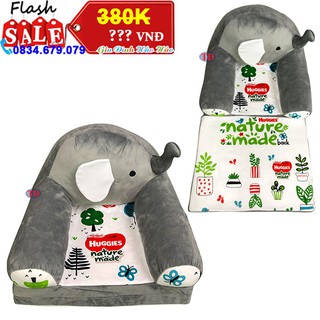Ghế Sofa Giường - Ghế Lười Hình Thú Cho Bé - Quà tặng Huggies