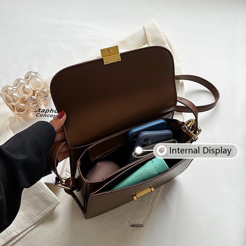 Túi đeo dưới cánh tay / Đeo Cánh Tay Hình Vuông Cỡ Nhỏ Phong Cách Cổ Điển Thời Trang Cao Cấp Cho Nữ