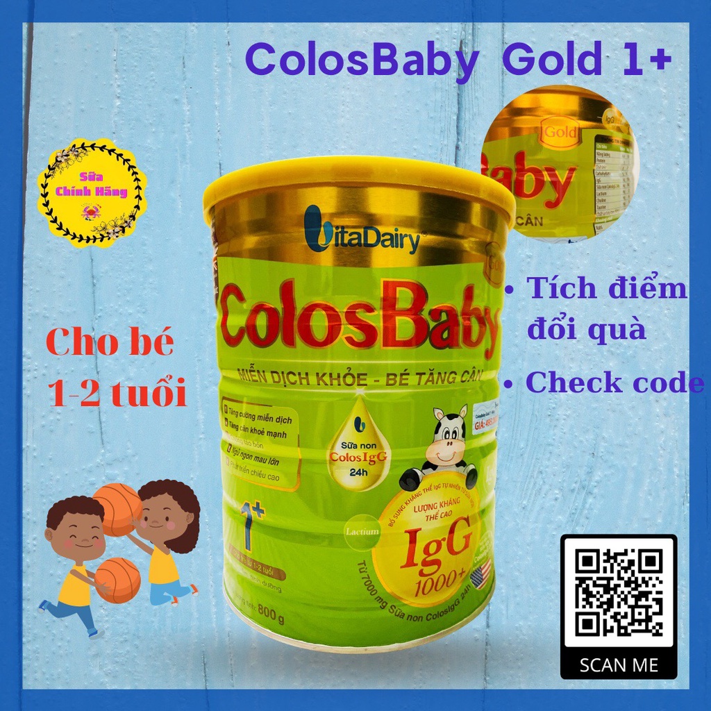 SỮA NON Colosbaby Gold 1+ ( 400gr - 800gr)