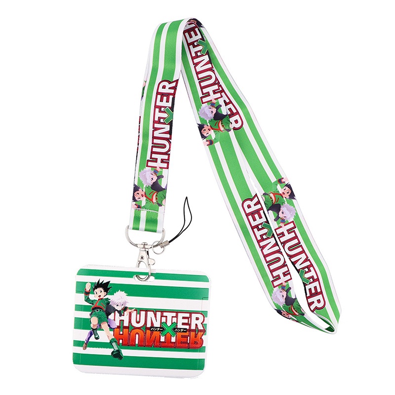 Bao Da Đựng Thẻ Học Sinh Hình Anime Hunter x Hunter Kèm Dây Đeo