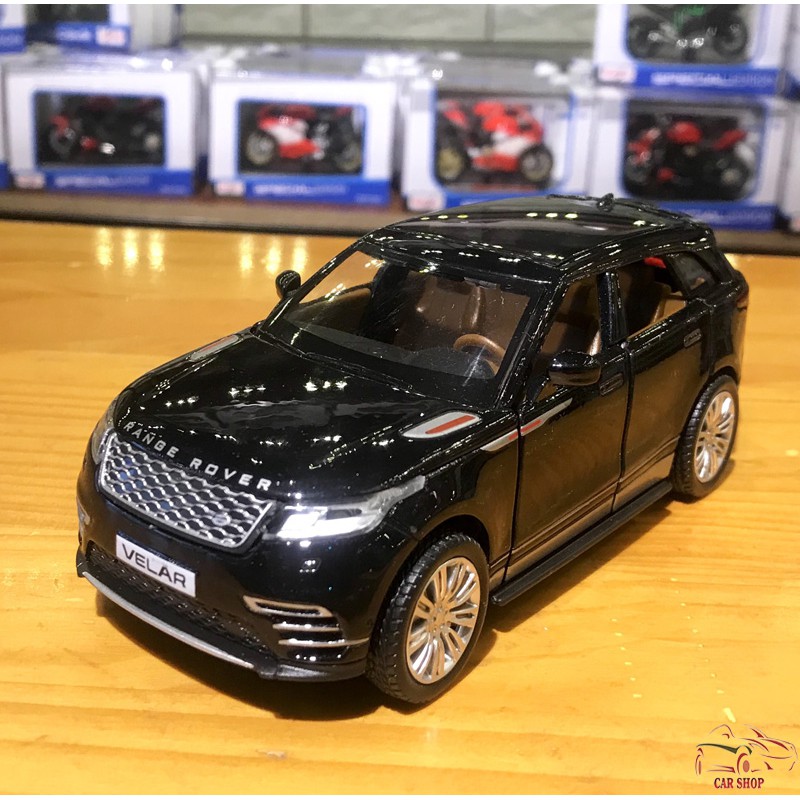Mô hình xe ô tô Land Rover Range Rover Velar tỉ lệ 1:32 màu đen
