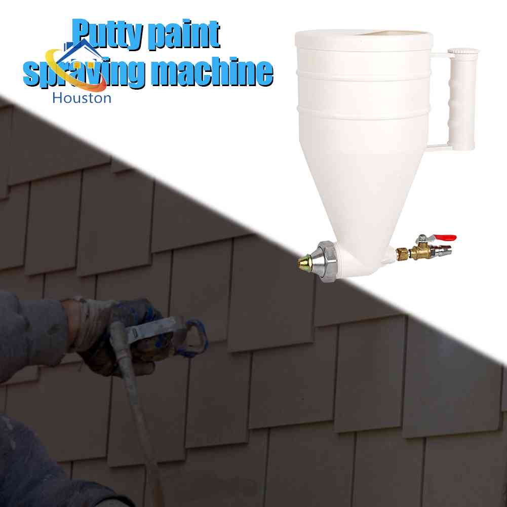 Súng Phun Sơn Tường / Xi Măng Bằng Cao Su Sơn Thật