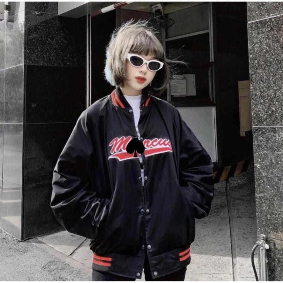 Áo Khoác Dù BOMBER MC MAR.CUS. 4 KIỂU Unisex