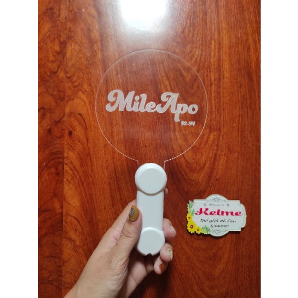 Lightstick MileApo khắc theo yêu cầu