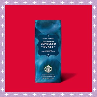 Cà phê hạt Starbucks Christmas Blend Espresso Roast 250G