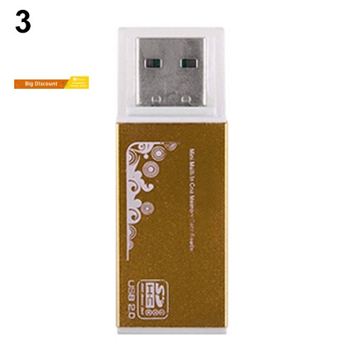 Đầu Đọc Thẻ Nhớ Micro Sd Sdhc Tf M2 Mmc Ms Pro Duo Usb 2.0