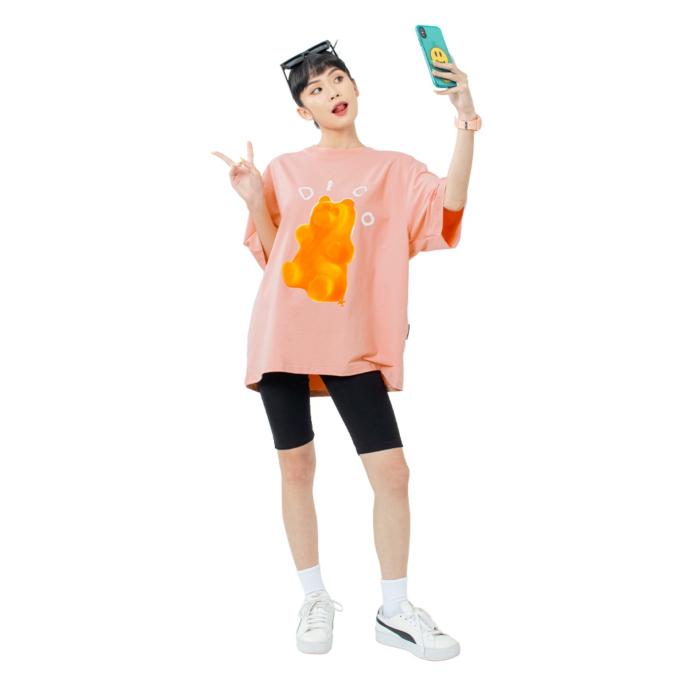 Áo thun Dico Gummy T-Shirt - Pink Pastel