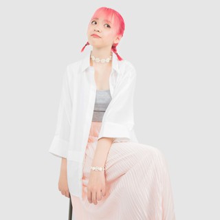Usthebasic - Áo sơ mi Basic Double Layer Shirt