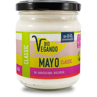 Sốt Mayonnaise hữu cơ thuần chay Sottolestelle 240ml