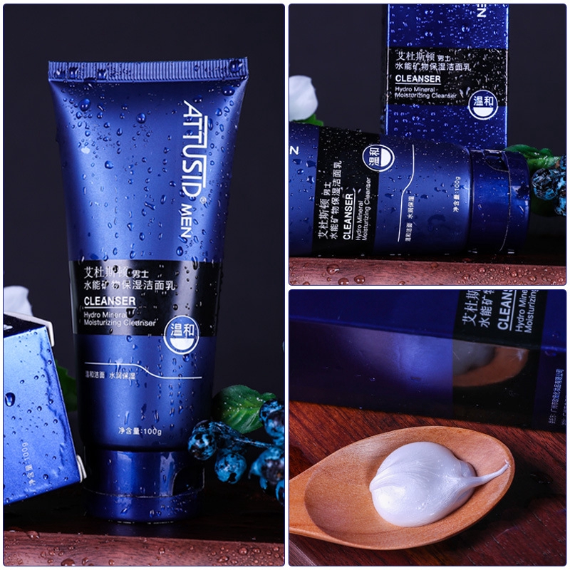 (hàng Mới Về) Sữa Rửa Mặt Tạo Bọt Bt-atetid 100g Dưỡng Ẩm Làm Sạch Da Cho Nam | BigBuy360 - bigbuy360.vn