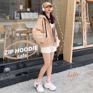 <HOT> Hoddie Nỉ DÂY KÉO BASIC🐾