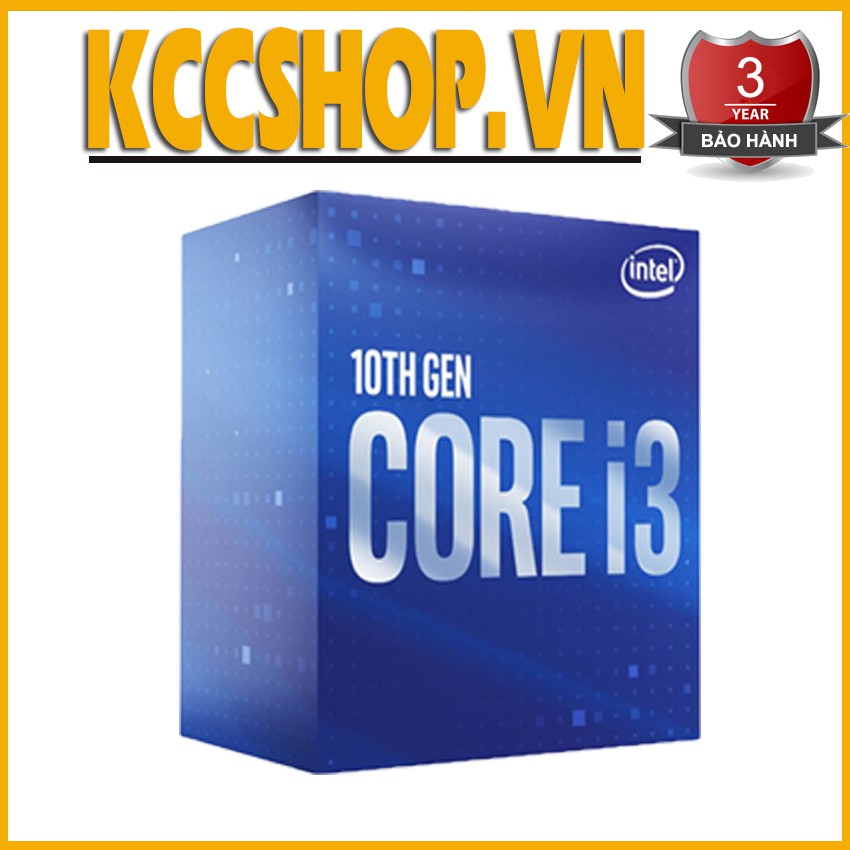 CPU Intel Core i3 10100F ( 4 Cores 8 Threads Socket 1200 )