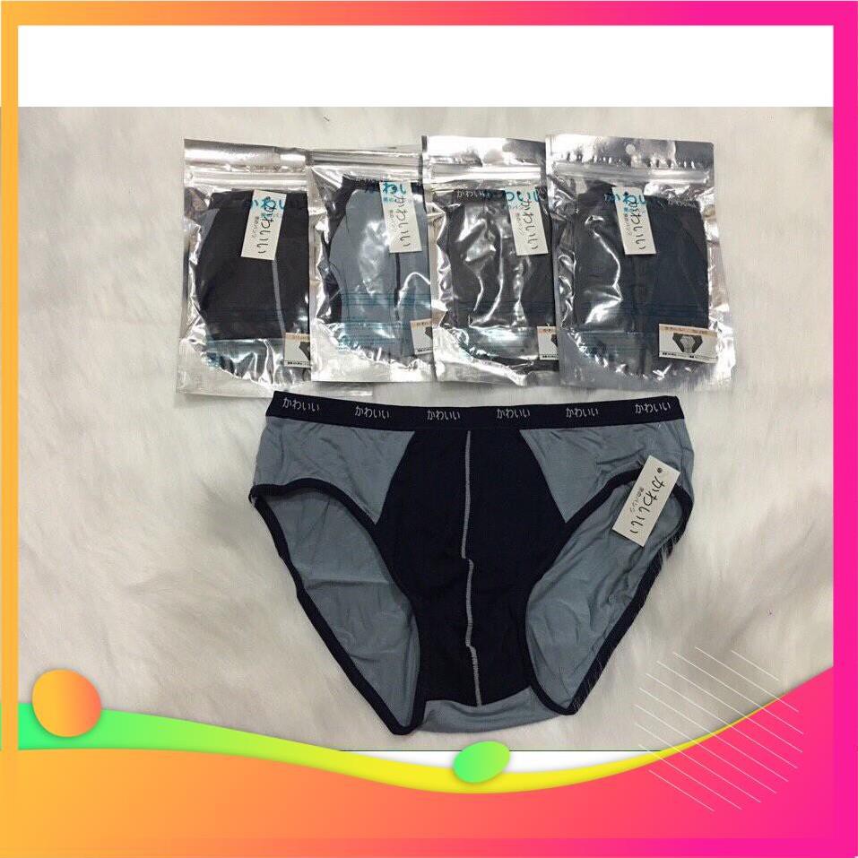 [ COSPLAY SEXY KATA - HÀNG CAO CẤP ] Quần sịp chéo nam Nhật loại 1 túi zip bạc/ chất cực đẹp