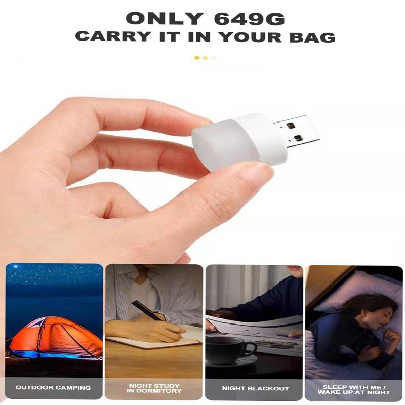 Đèn LED Đọc Sách Mini USB Siêu Sáng Tiện Dụng Cho PC Laptop Notebook